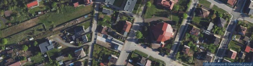 Zdjęcie satelitarne Szeroka ul.