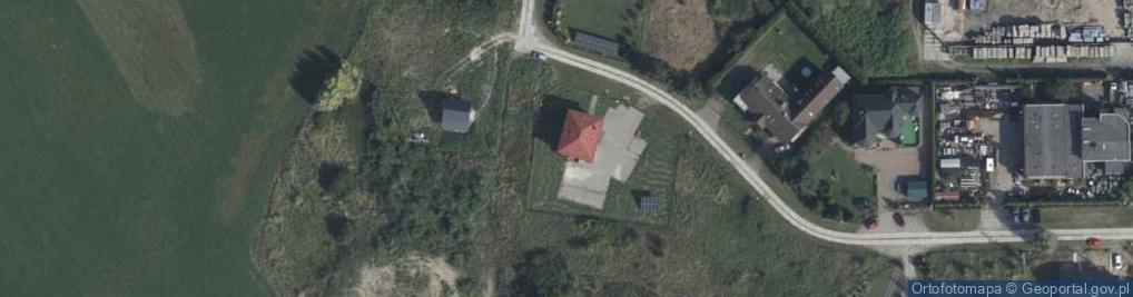 Zdjęcie satelitarne Szmaragdowa ul.