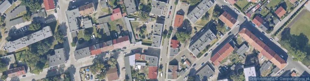 Zdjęcie satelitarne Szarych Szeregów ul.