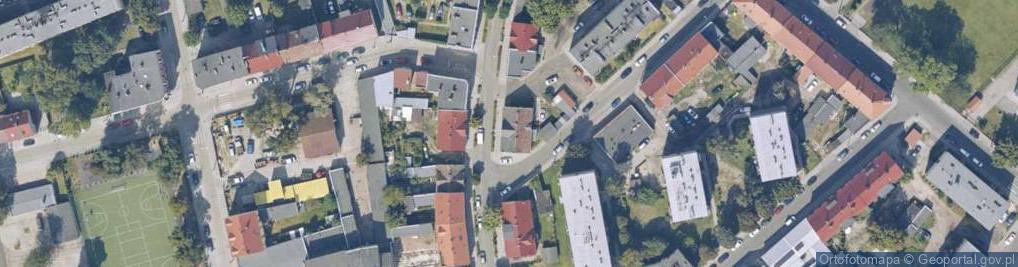 Zdjęcie satelitarne Szarych Szeregów ul.