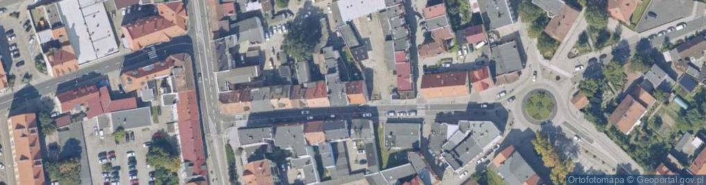 Zdjęcie satelitarne Szeroka ul.