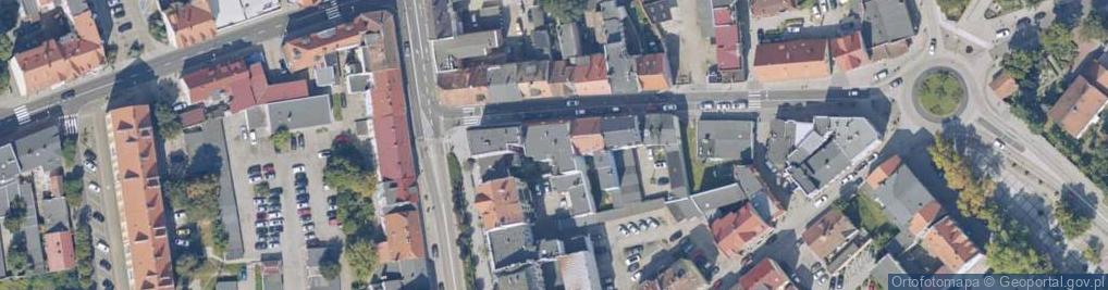 Zdjęcie satelitarne Szeroka ul.