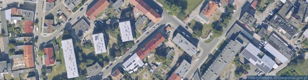 Zdjęcie satelitarne Szkolna ul.