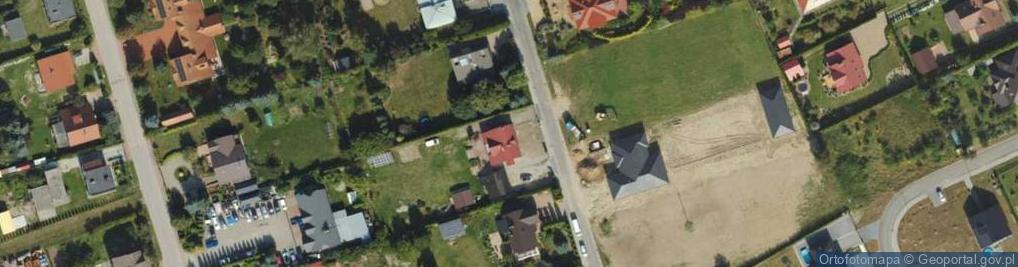 Zdjęcie satelitarne Szmaragdowa ul.