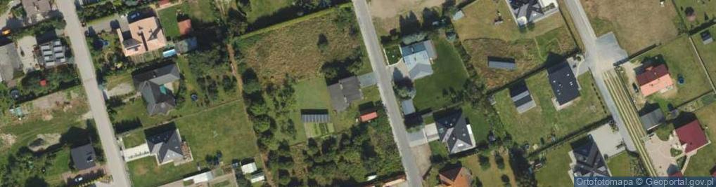 Zdjęcie satelitarne Szmaragdowa ul.