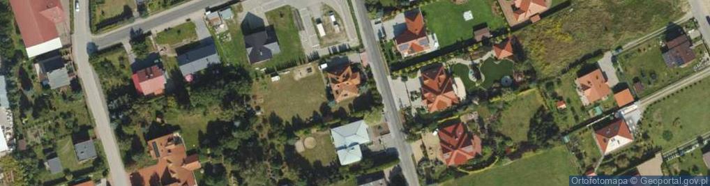 Zdjęcie satelitarne Szmaragdowa ul.