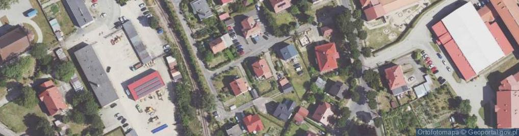 Zdjęcie satelitarne Szkolna ul.