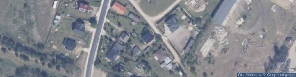 Zdjęcie satelitarne Szczęśliwa ul.