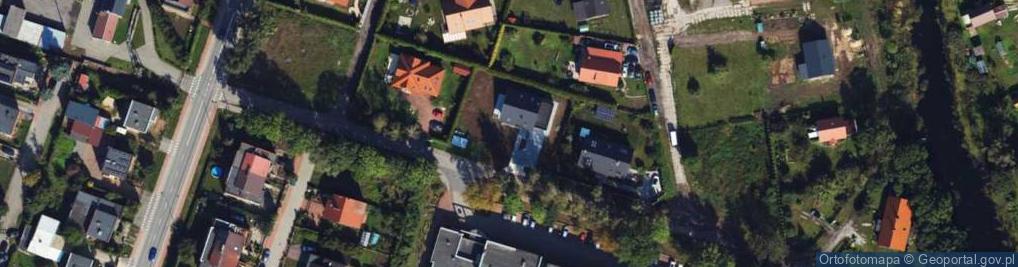 Zdjęcie satelitarne Szkolna ul.