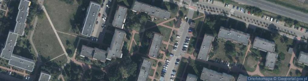 Zdjęcie satelitarne Szarych Szeregów ul.