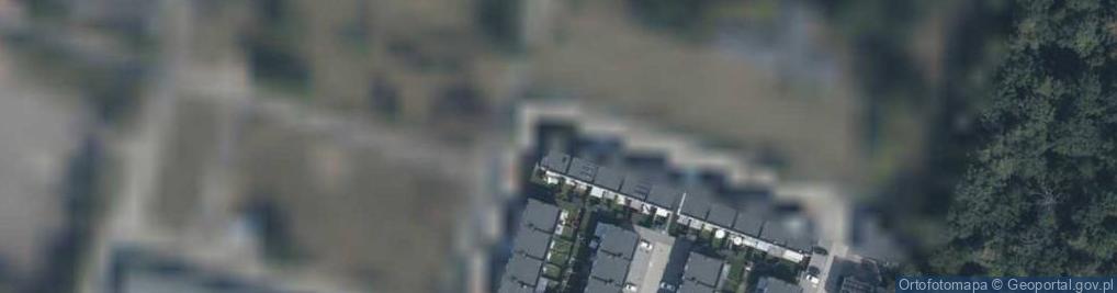 Zdjęcie satelitarne Szmaragdowa ul.
