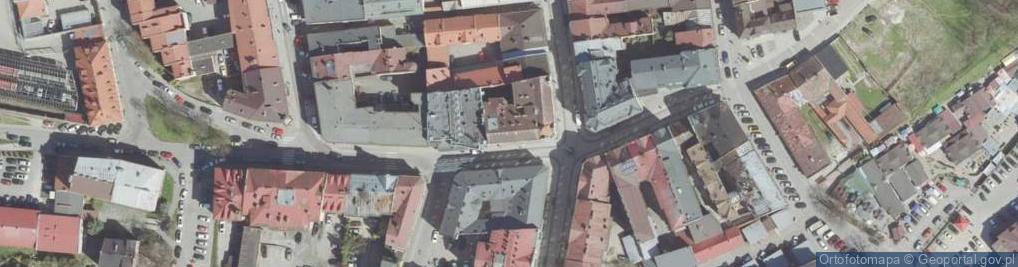 Zdjęcie satelitarne Szwedzka ul.