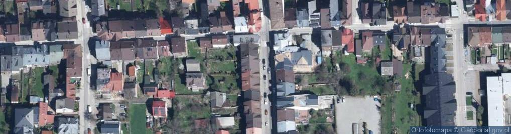 Zdjęcie satelitarne Szaflarska ul.