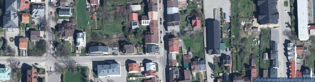 Zdjęcie satelitarne Szaflarska ul.