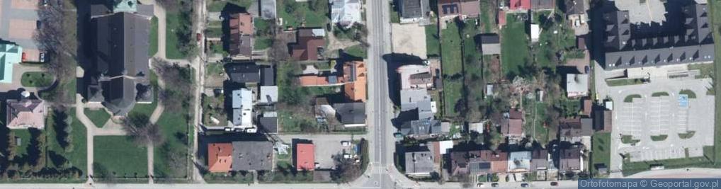 Zdjęcie satelitarne Szaflarska ul.