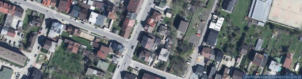 Zdjęcie satelitarne Szaflarska ul.