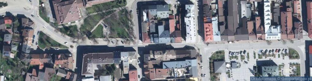 Zdjęcie satelitarne Szkolna ul.