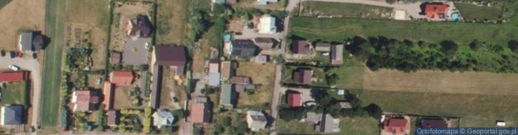 Zdjęcie satelitarne Szmaragdowa ul.