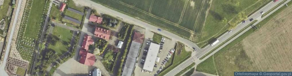 Zdjęcie satelitarne Szmaragdowa ul.