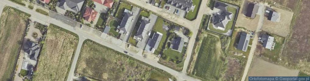 Zdjęcie satelitarne Szmaragdowa ul.