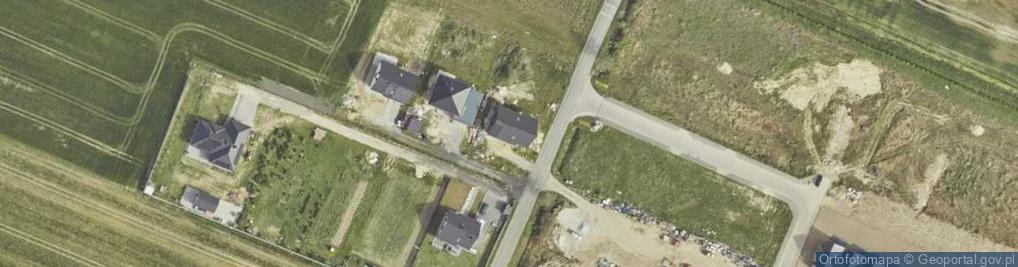 Zdjęcie satelitarne Szmaragdowa ul.