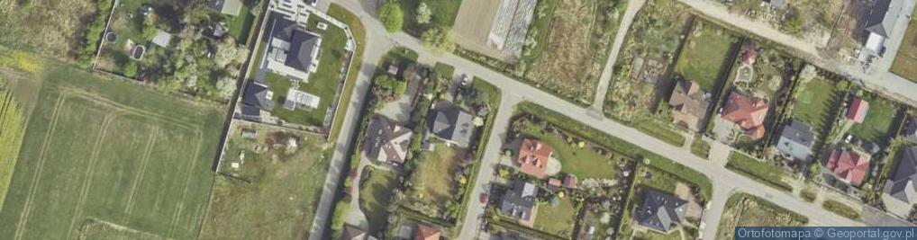 Zdjęcie satelitarne Szmaragdowa ul.