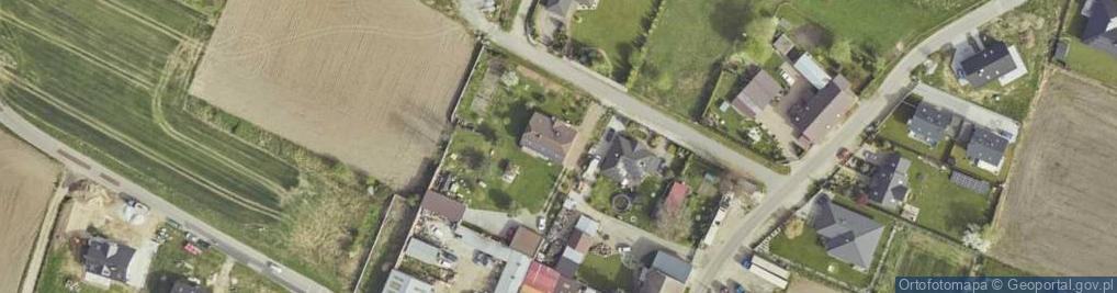 Zdjęcie satelitarne Szmaragdowa ul.