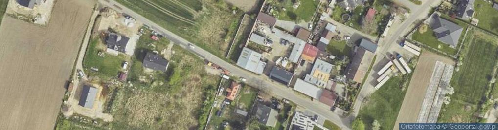 Zdjęcie satelitarne Szmaragdowa ul.