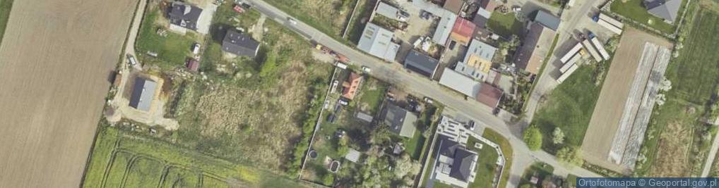 Zdjęcie satelitarne Szmaragdowa ul.