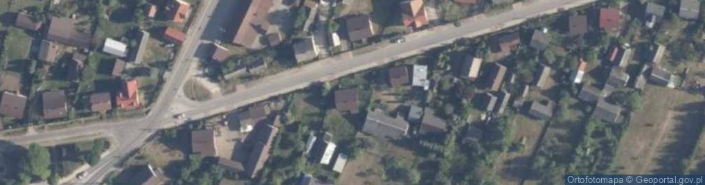 Zdjęcie satelitarne Szkolna ul.