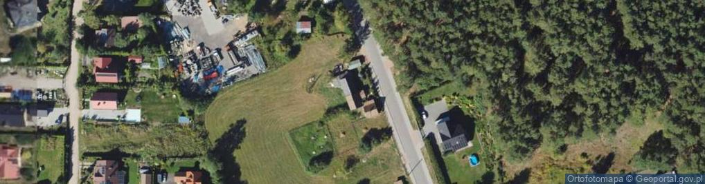Zdjęcie satelitarne Szmaragdowa ul.