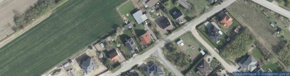 Zdjęcie satelitarne Szmaragdowa ul.