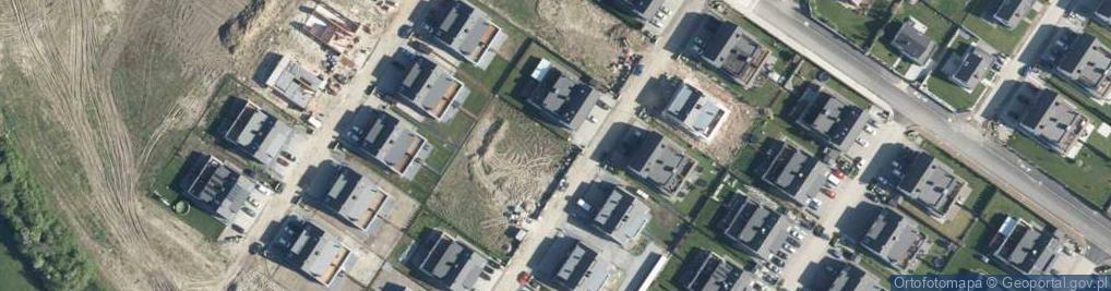 Zdjęcie satelitarne Szmaragdowa ul.