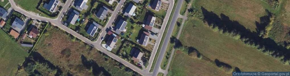 Zdjęcie satelitarne Szczęśliwa ul.