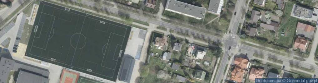 Zdjęcie satelitarne Szkolna ul.