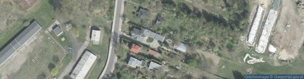Zdjęcie satelitarne Szkoły Podchorążych Piechoty ul.