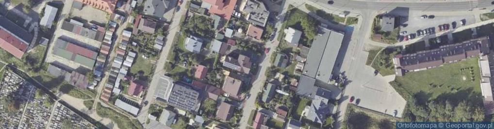 Zdjęcie satelitarne Szczygla ul.
