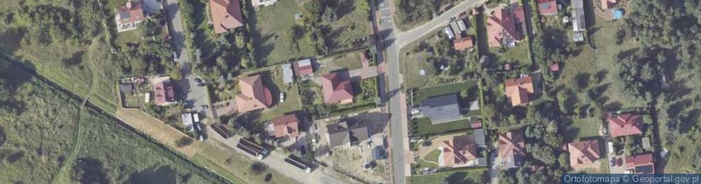 Zdjęcie satelitarne Szmaragdowa ul.