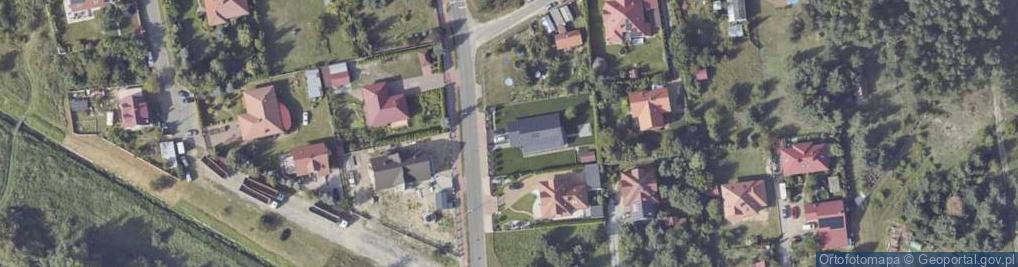 Zdjęcie satelitarne Szmaragdowa ul.