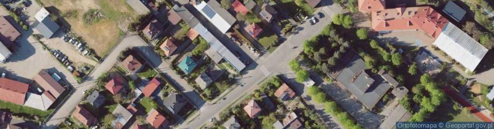 Zdjęcie satelitarne Szkolna ul.