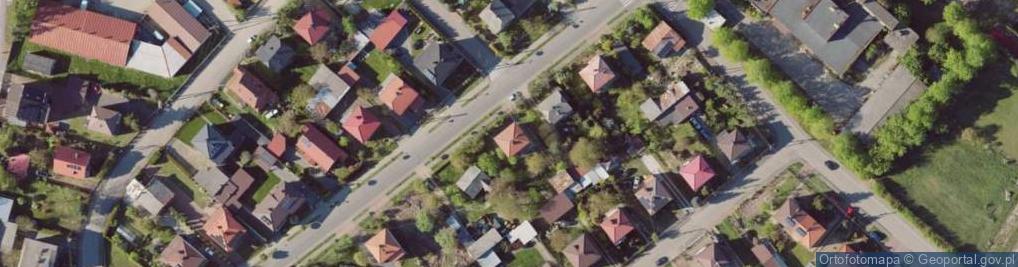 Zdjęcie satelitarne Szkolna ul.