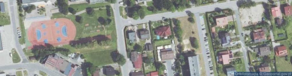 Zdjęcie satelitarne Szkolna ul.