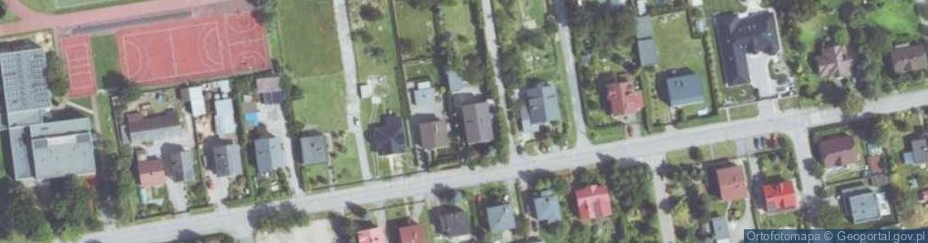 Zdjęcie satelitarne Szkolna ul.