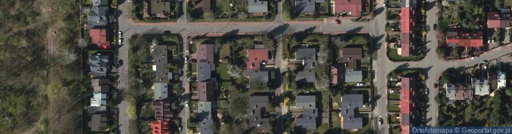 Zdjęcie satelitarne Szafirowa ul.