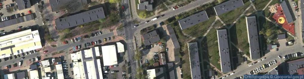 Zdjęcie satelitarne Szkolna ul.