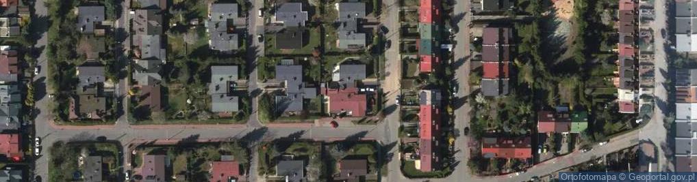 Zdjęcie satelitarne Szmaragdowa ul.