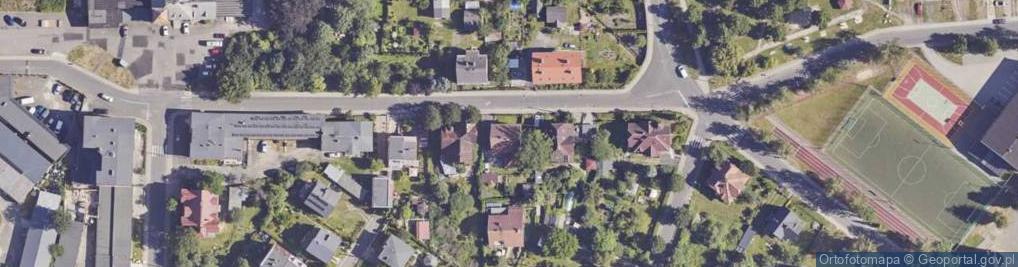 Zdjęcie satelitarne Szkolna ul.