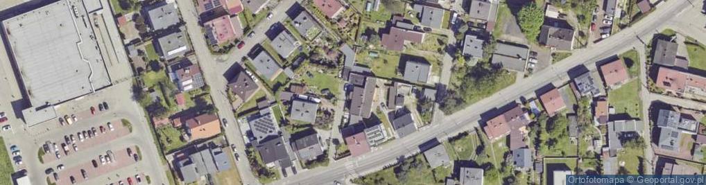 Zdjęcie satelitarne Szparagowa ul.