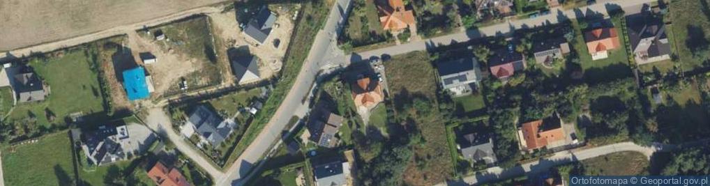 Zdjęcie satelitarne Szmaragdowa ul.