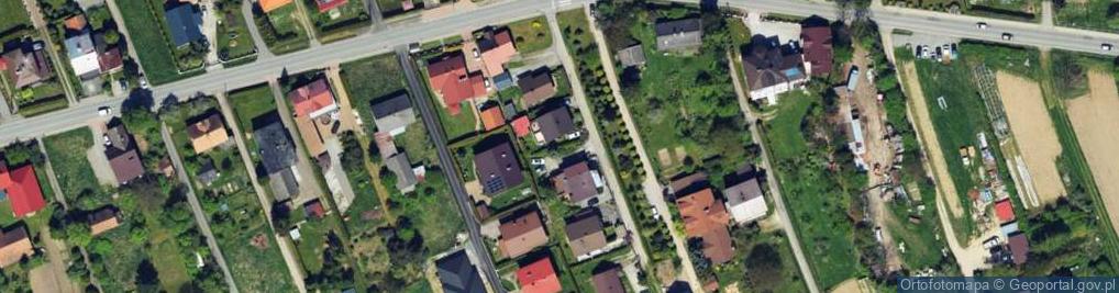 Zdjęcie satelitarne Szara ul.